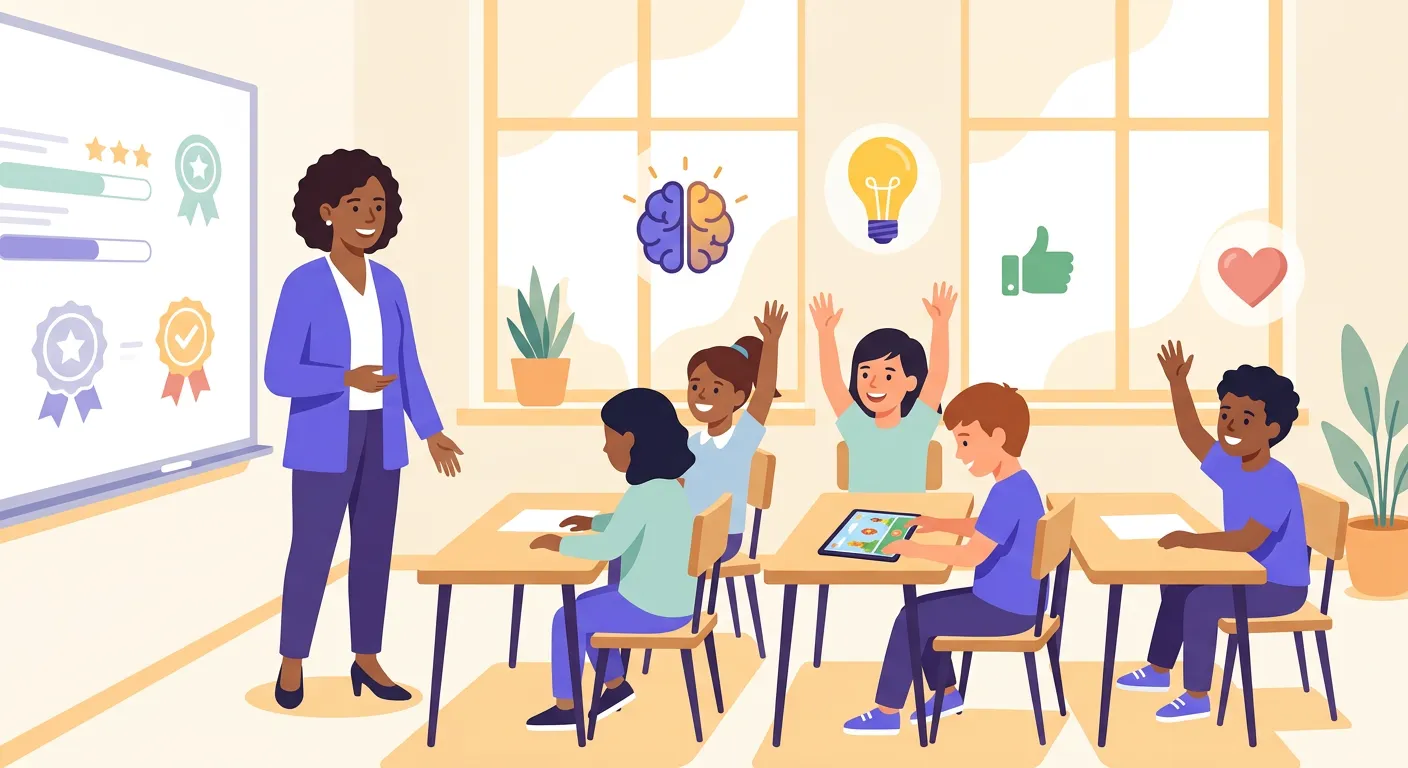 Studenti motivati in classe grazie alla gamification didattica e al sistema di punti