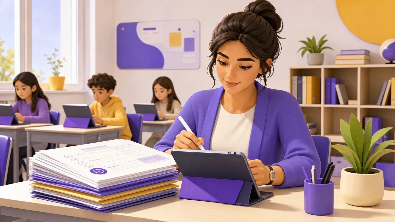Moduli scolastici di adesione e autorizzazione compilati digitalmente senza stampa