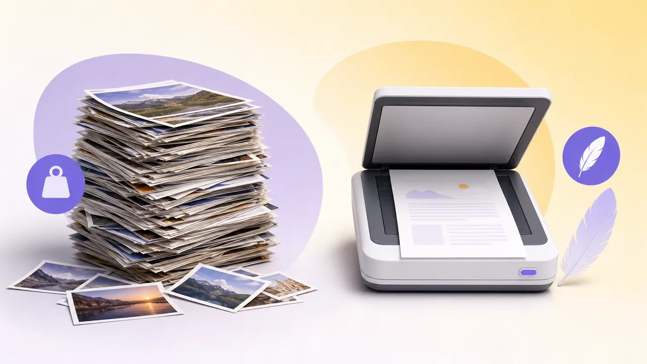 Fascicolo di pagine scansionate ad alta risoluzione che genera un PDF molto pesante