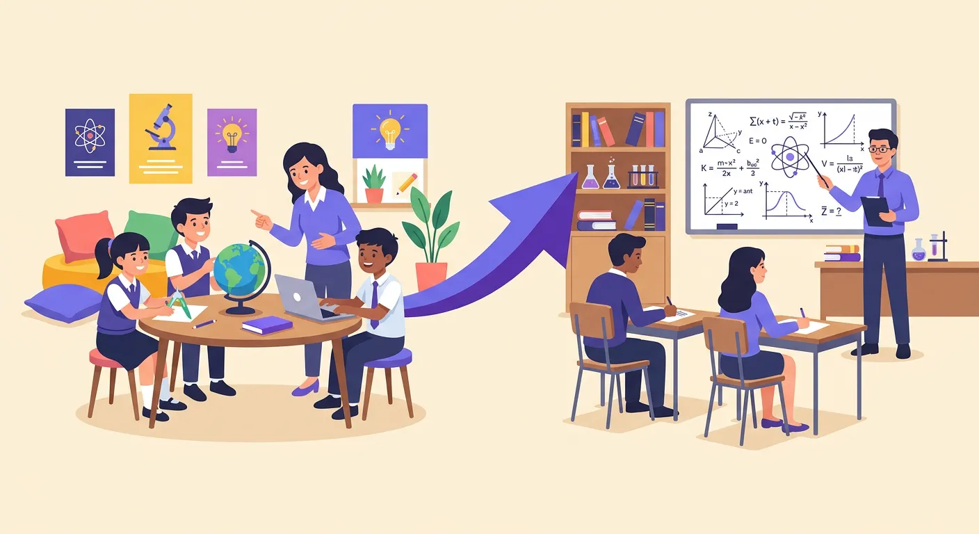 Confronto tra criteri di valutazione nella scuola secondaria di primo e secondo grado