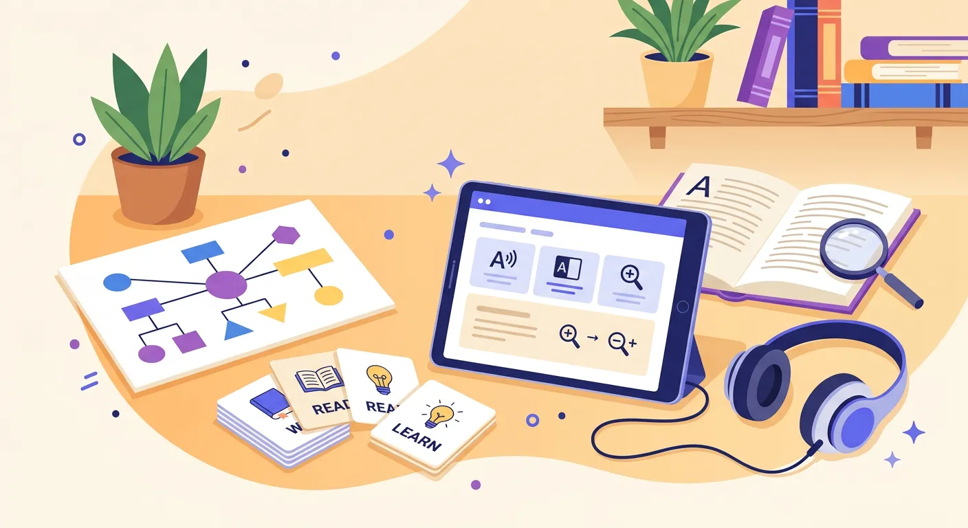 Strumenti compensativi per la didattica inclusiva con mappe concettuali e materiali adattati