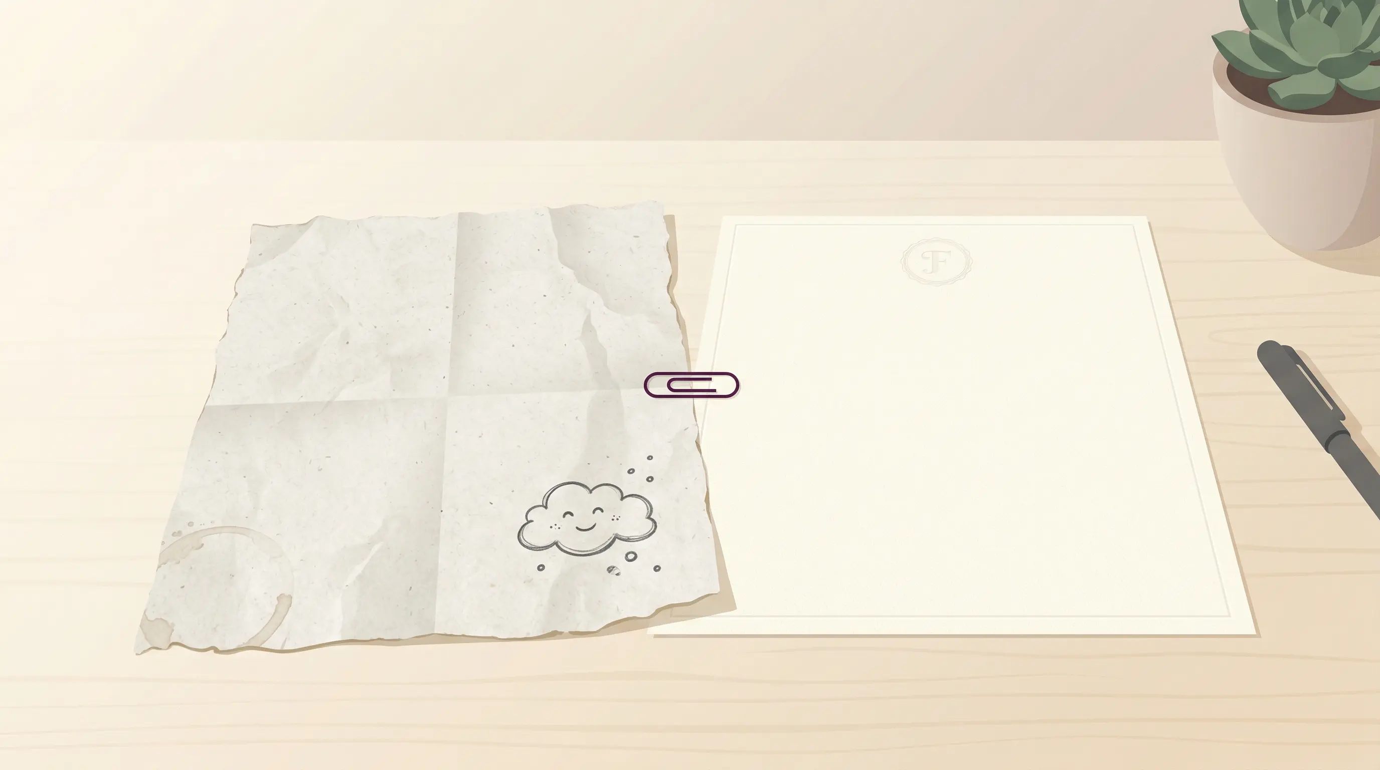 Confronto tra la struttura di una nota generica e una nota disciplinare