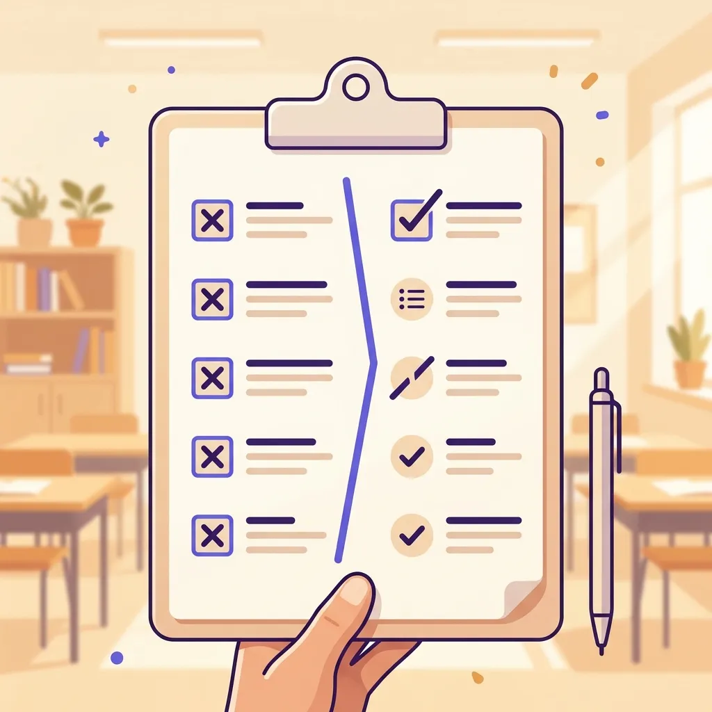 Lista dei cinque errori comuni nel dare feedback formativo agli studenti a scuola
