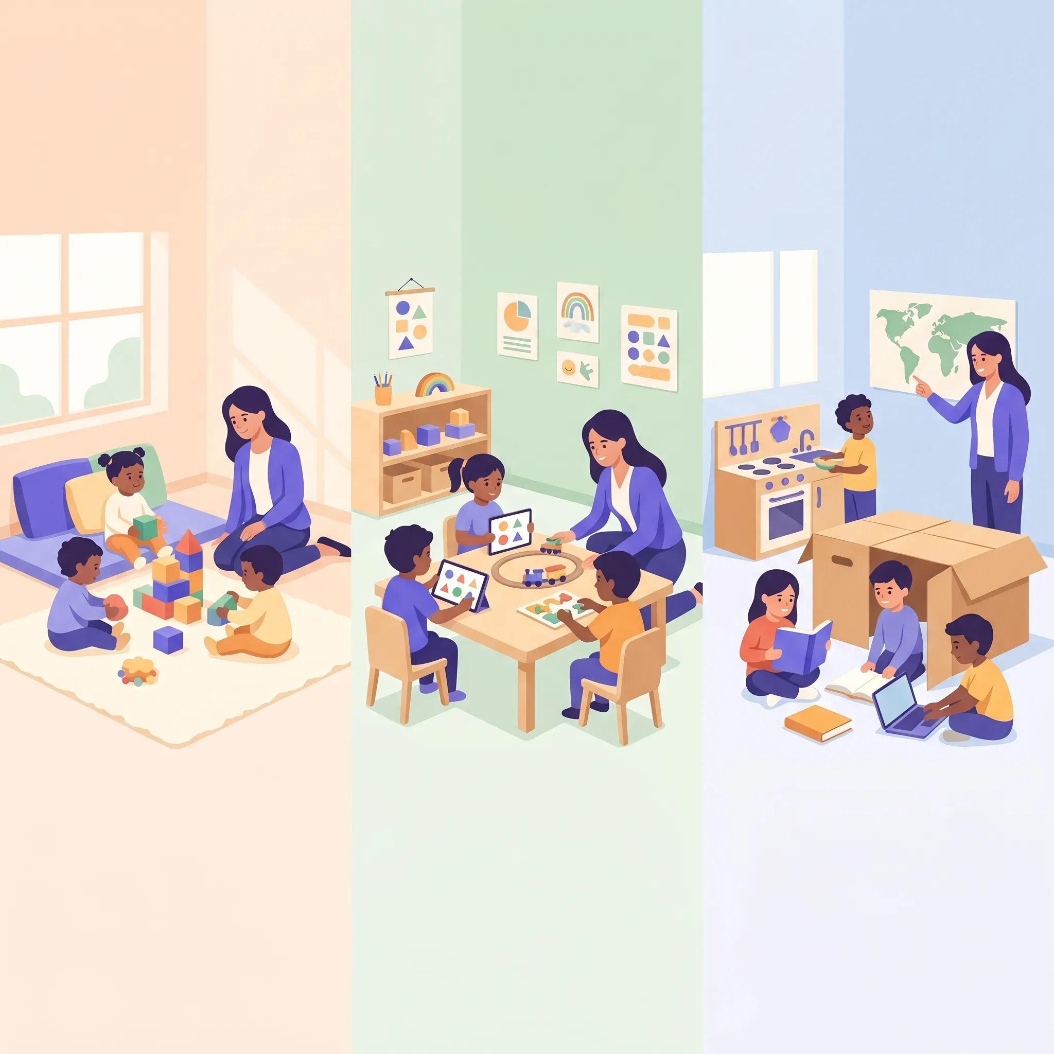 Griglia di osservazione della scuola dell'infanzia calibrata per le sezioni dei 3 4 e 5 anni