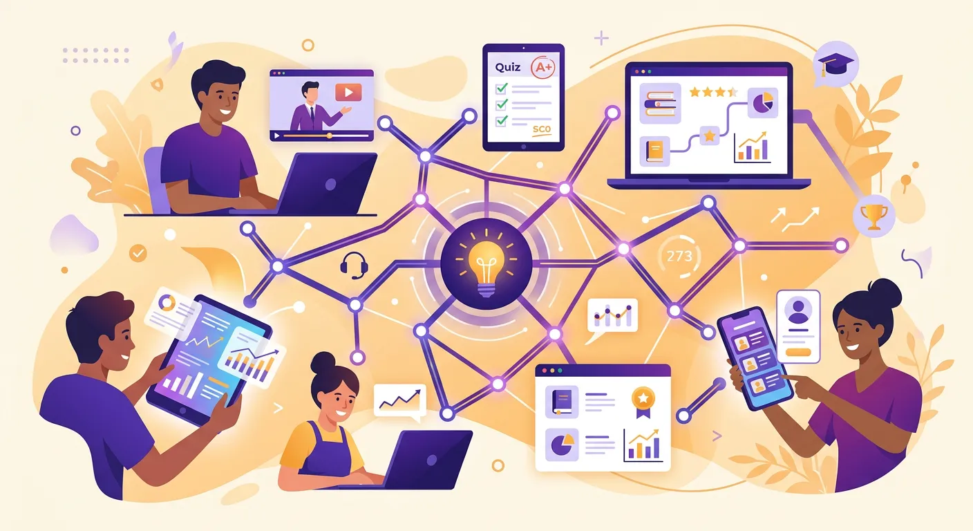 Intelligenza artificiale che personalizza i percorsi di apprendimento per studenti diversi