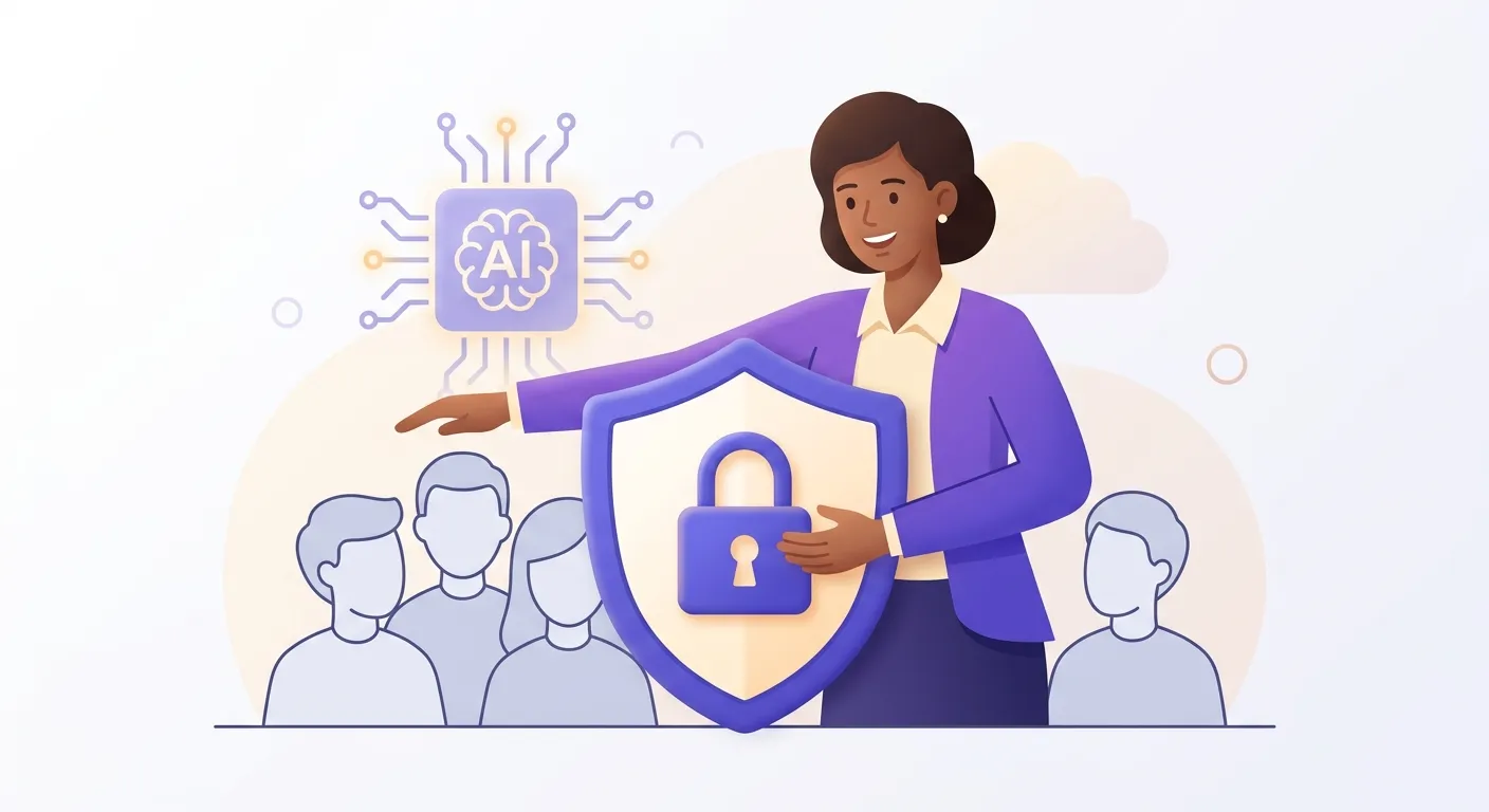 Docente anonimizza i dati degli studenti prima di usare uno strumento di intelligenza artificiale per la privacy