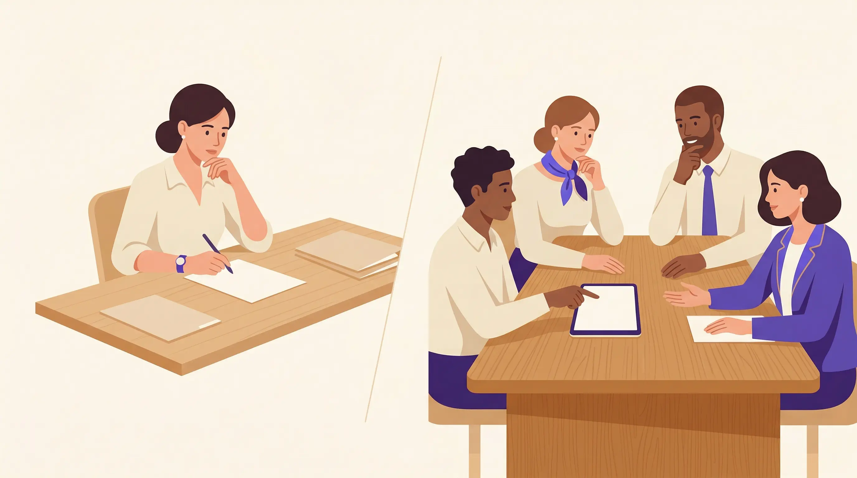 Confronto visuale tra nota sul registro e provvedimento disciplinare formale