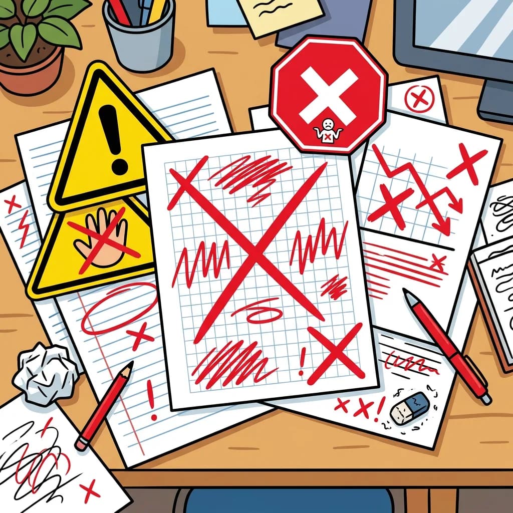 Errori comuni nella stesura del piano di lavoro docente con soluzioni pratiche per evitarli