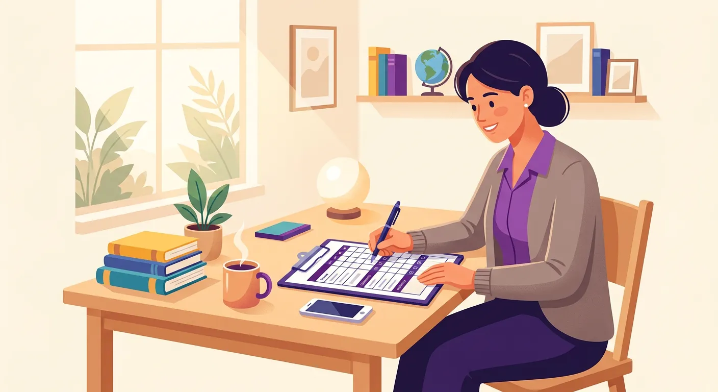 Template esempio piano di lavoro docente con tabella contenuti e programmazione per quadrimestre
